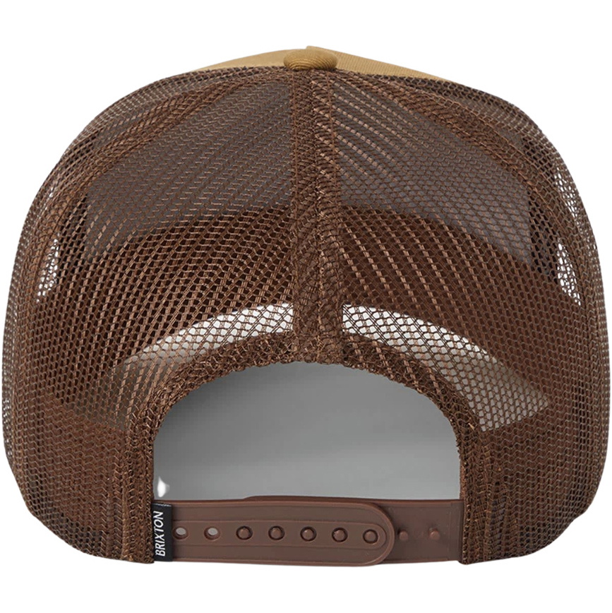 2026 Brixton Hubal Trucker Cap 12037 - Dusted Ochre